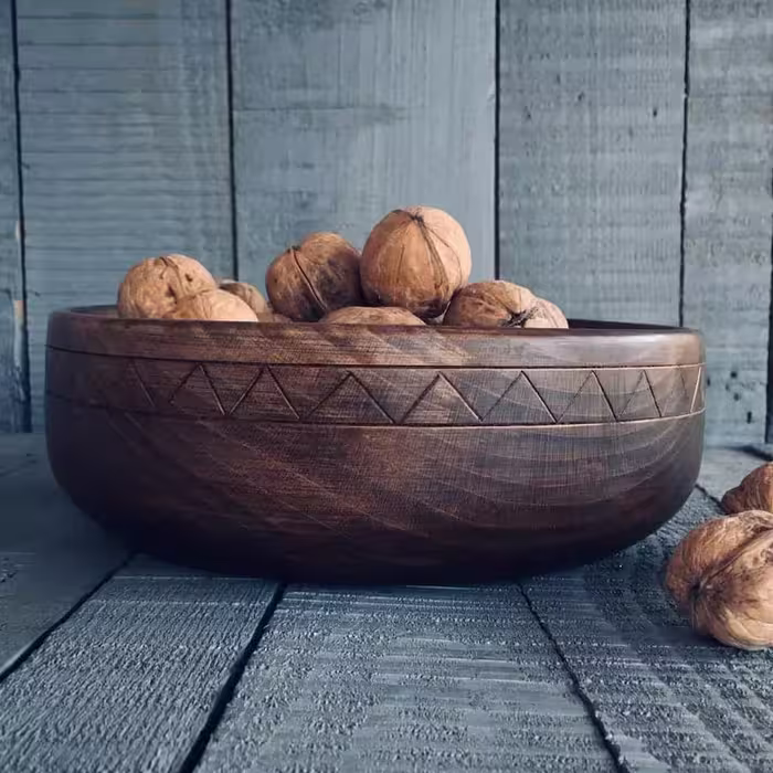 کاسه چوبی کد390