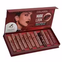 رژ لب مایع Gollagen Nude Look گلاریس 12 عددی - اول باش