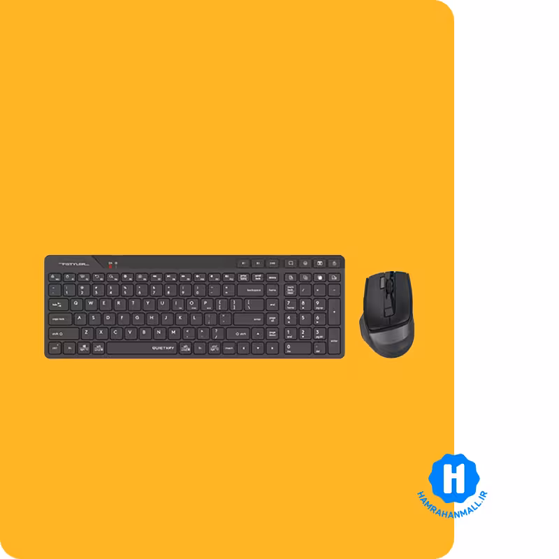 ماوس و کیبورد بی سیم ای فورتک مدل A4TECH FB2800C Air2