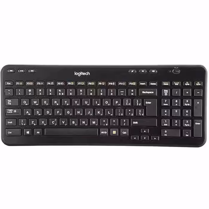 کیبورد لاجیتک K360 با حروف فارسی Keyboard Logitech