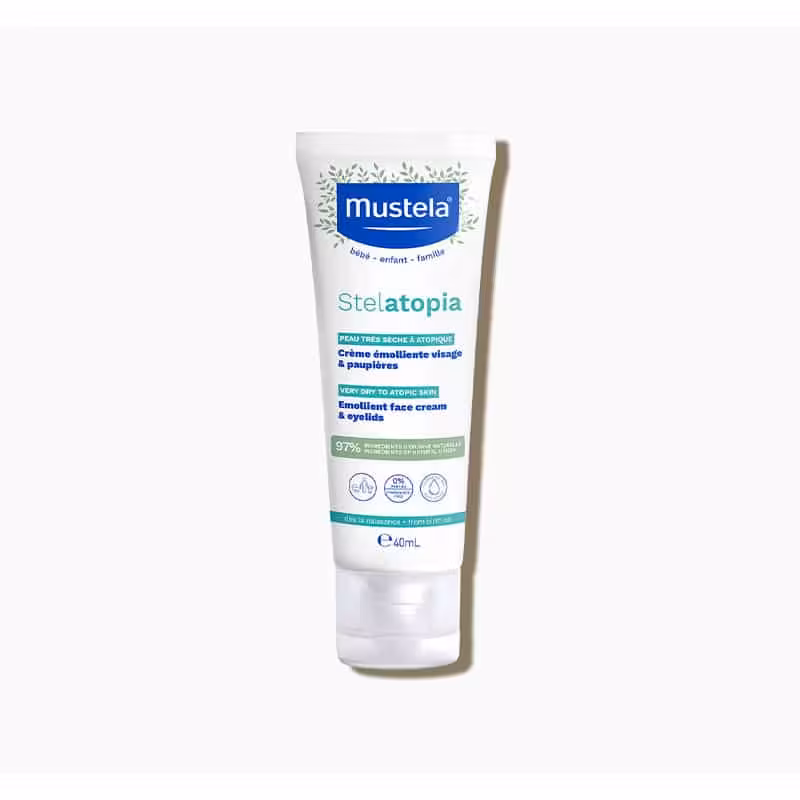 کرم نرم کننده صورت استلاتوپیا 40 میل موستلا Mustela