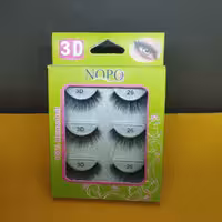 مژه مصنوعی نوپو شماره 026 ( سه جفتی ) مدل سه بعدی