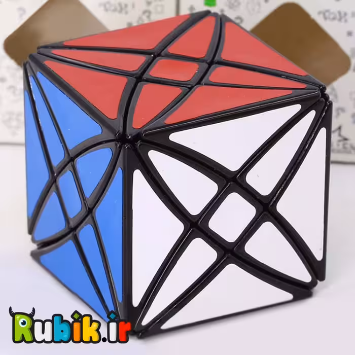 مشکی-8 محور رکس لن لن Lanlan Rex Cube
