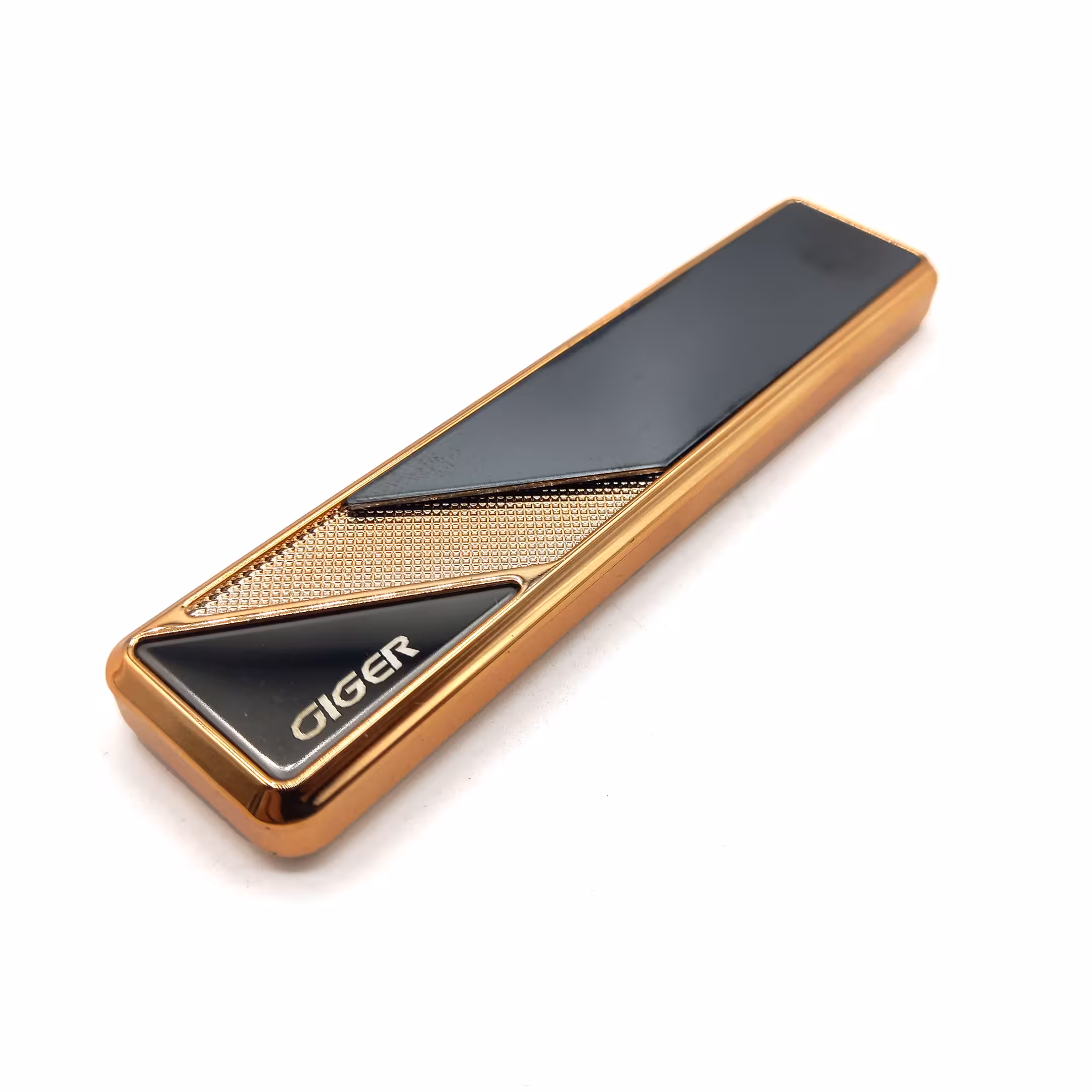 فندک الکتریکی مشکی طلایی کد s140008