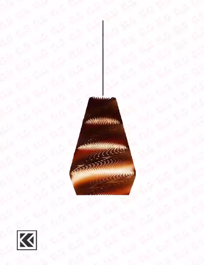 چراغ آویز کارتنی E27 مدل NAP