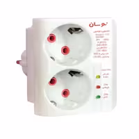 محافظ لباسشویی و ظرفشویی دو پریز نوسان الکتریک مدل L-123