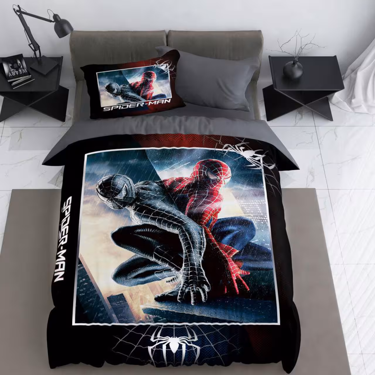 سرویس لحاف روتختی ترکسان یک نفره 4 تیکه کد D124