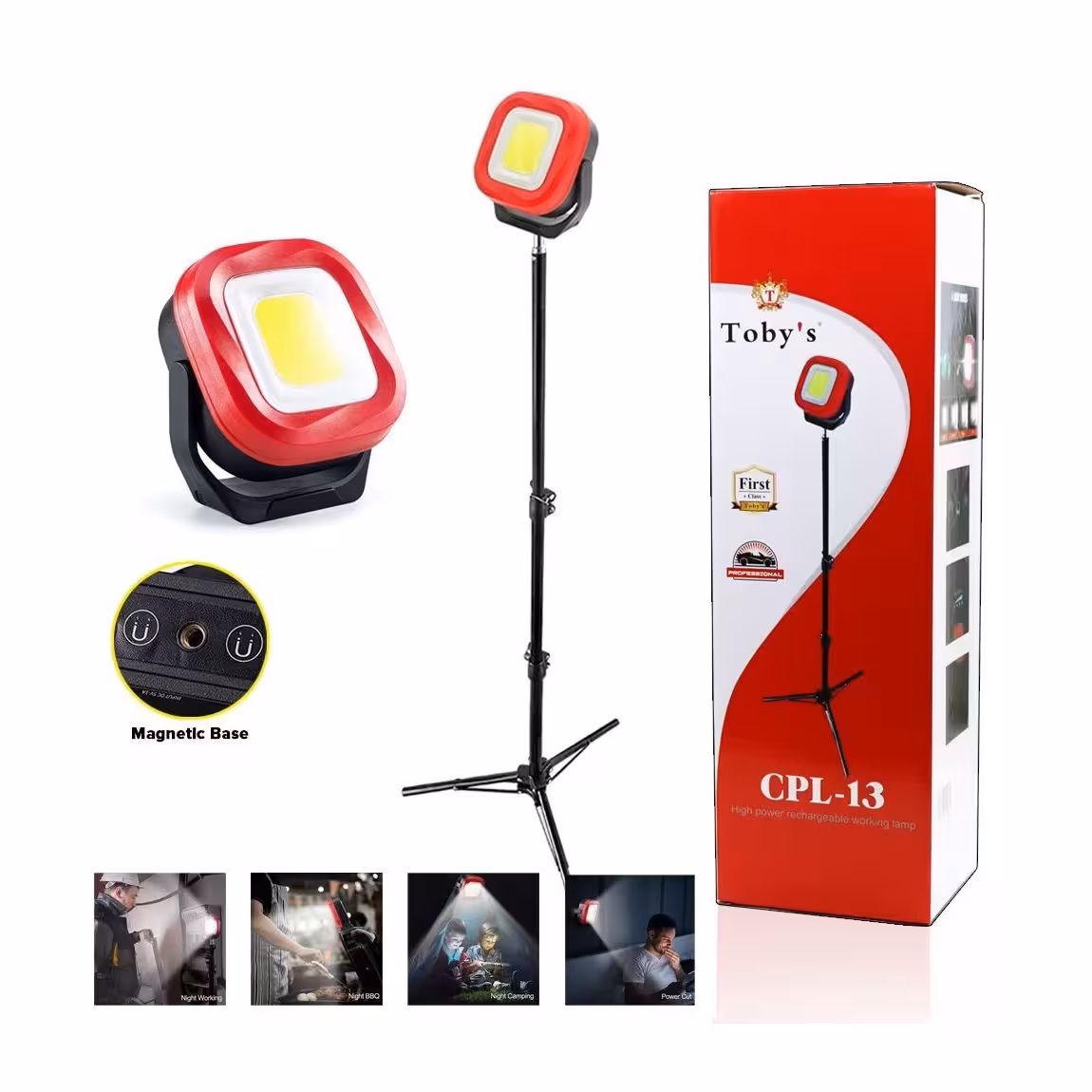 چراغ کمپینگ توبیز مدل CPL-13 همراه با سه‌پایه