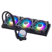 فن CPU کولر مستر مدل MasterLiquid ML360 Vivid ARGB Black | آی تی هوم