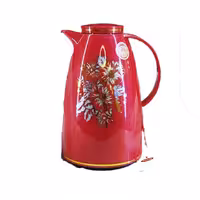 فلاسک شیشه قرمز مکسی 1.5 لیتری