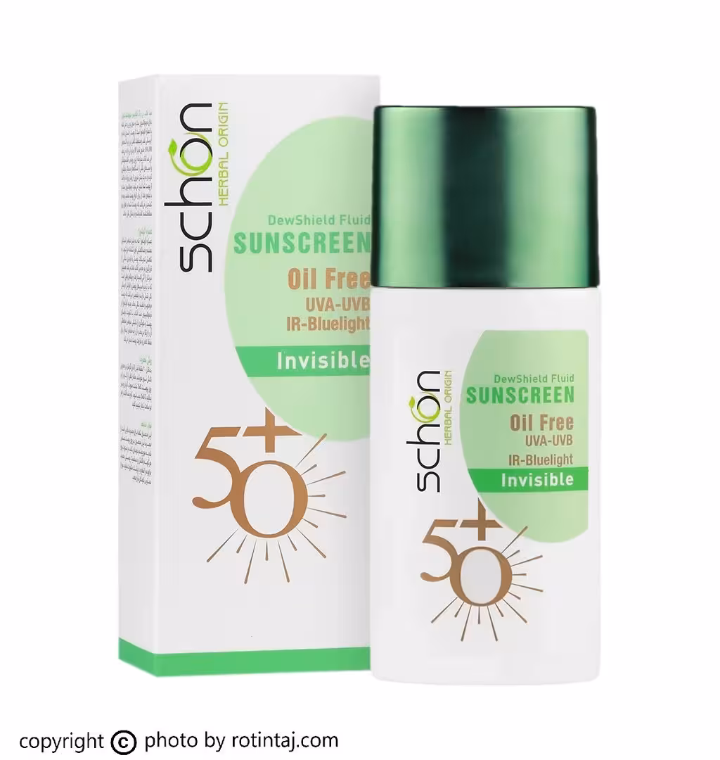 ضد آفتاب فلوئیدی بی رنگ SPF50 دیووشیلد شون 50 میلی
