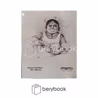 دفترچه طراحی ممو لگال 50 برگ مدل خانم آشپز سایز 20*30