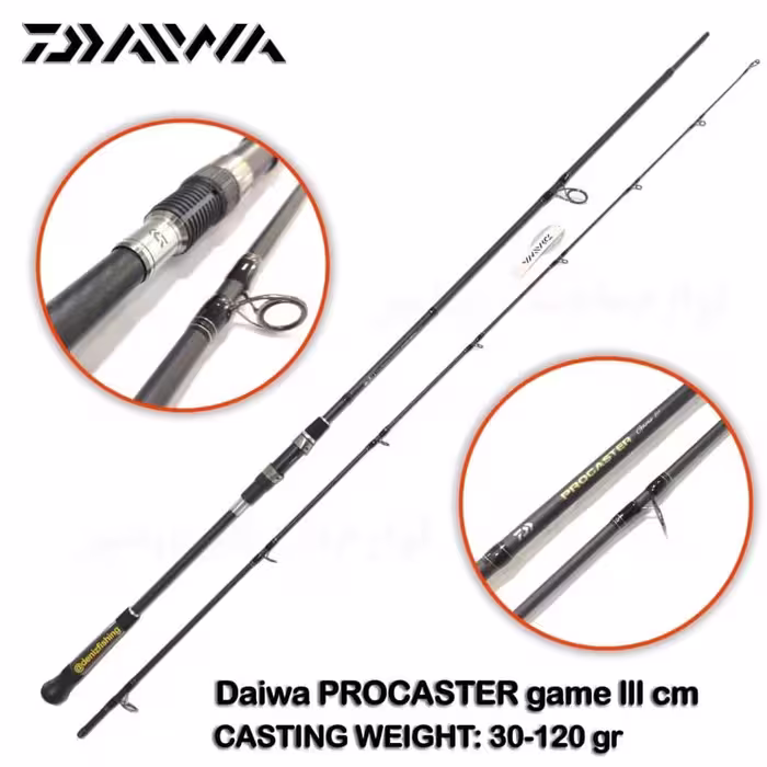 چوب ماهیگیری اسپینینگ، برند دایوا، مدل Procaster Game III، طول 2.70 متر