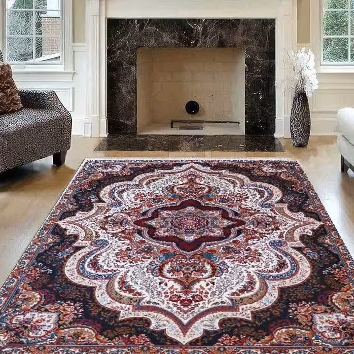 فرش ماشینی 9متری کاشان  طرح شهیاد(ارسال رایگان)