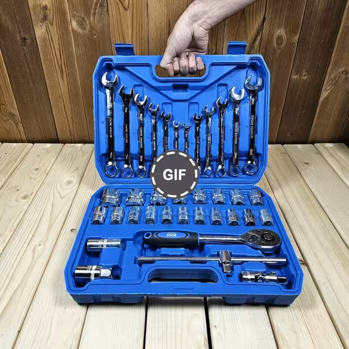 جعبه بکس 37 عددی باس مدل BS-37pcs