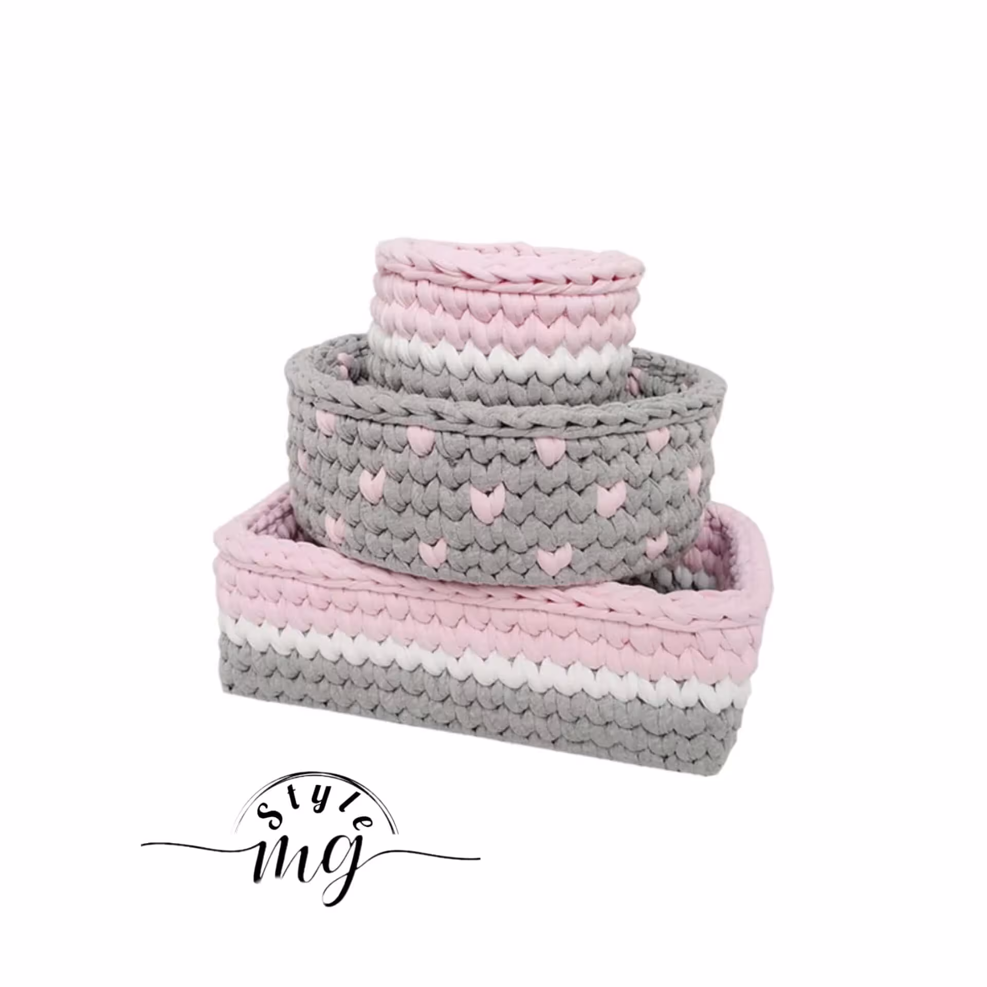 سبد وسایل کودک کد 124 مجموعه 3 عددی کاربردی