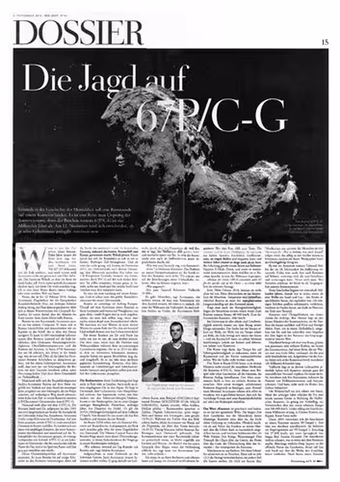 خرید و دانلود نسخه کامل کتاب Die Jagd auf 67P/C-G