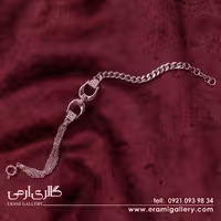 دستبند نقره امگا ES_5238