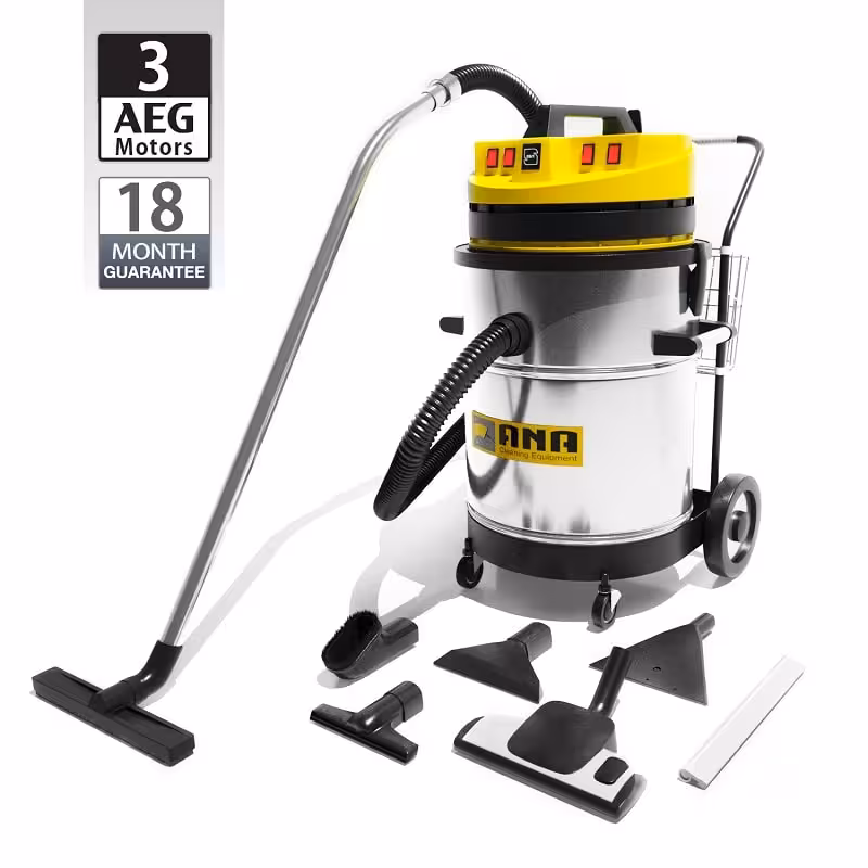 جاروبرقی 3 موتوره آب وخاک اتومات 83wd eco