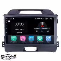 مانیتور اندروید اسپورتیج 2013 تهران تیونینگ مدل T.T 818