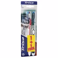 مسواک تریزا مدل Extra Pro Vital با برس نرم بسته دوعددی