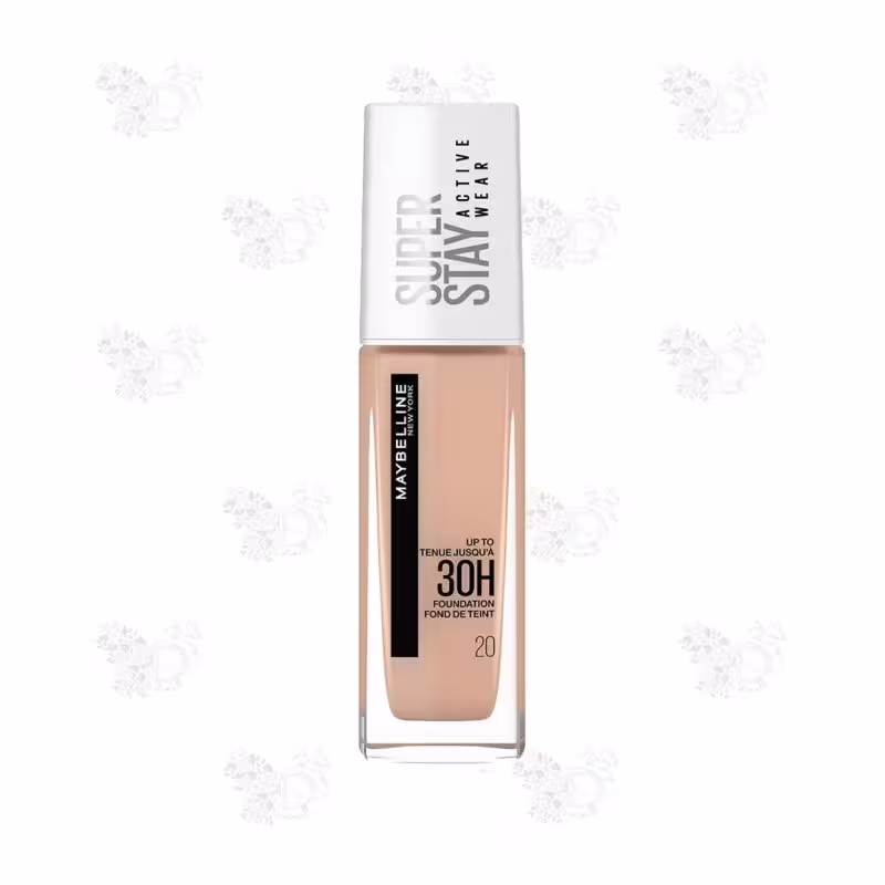 کرم پودر سوپر استی 30ساعته میبلین (Maybelline) شماره 20