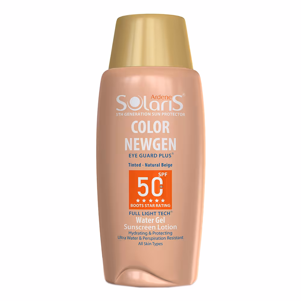 لوسیون آبی ضدآفتاب 50 Spf فاقد چربی بژ طبیعی آردن سولاریس 75 میلی لیتر Ardene Solaris