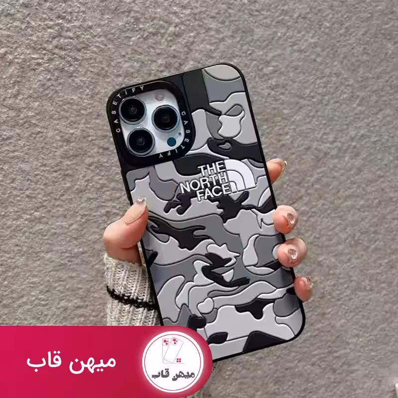 قاب گوشی سامسونگ North Face ARMY چریکی - کد (20318)