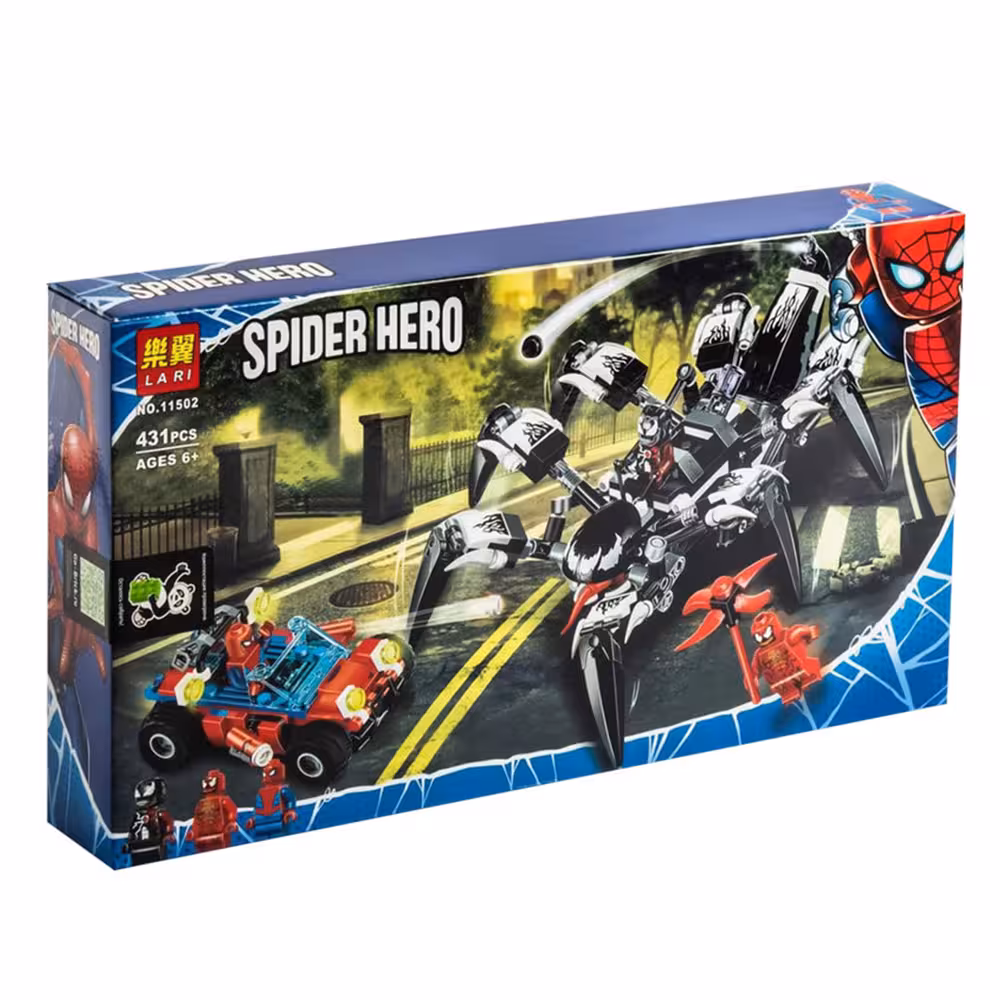 لگو ربات ونوم و اسپایدر من مدل Lari 11502