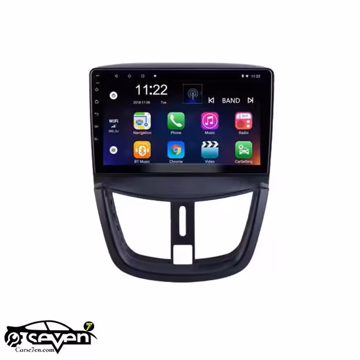 مانیتور اندروید خودرو 207 برند تهران تیونینگ مدل T.T 819