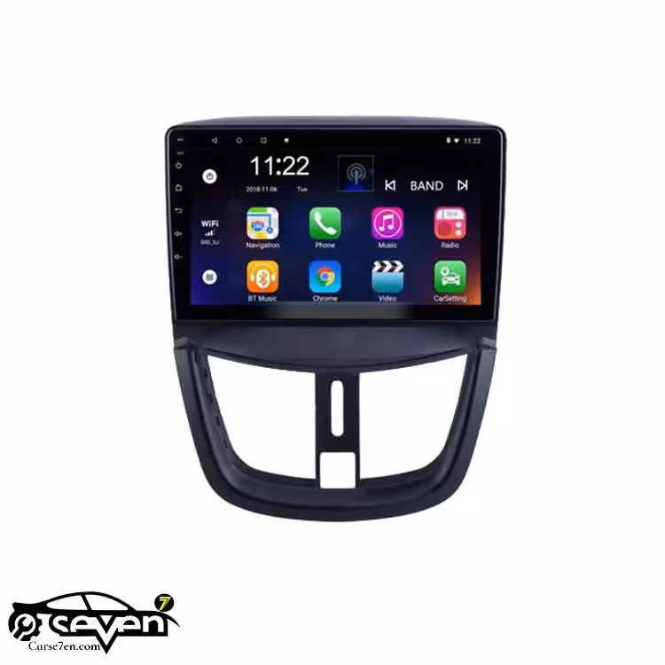 مانیتور اندروید خودرو 207 برند تهران تیونینگ مدل T.T 819