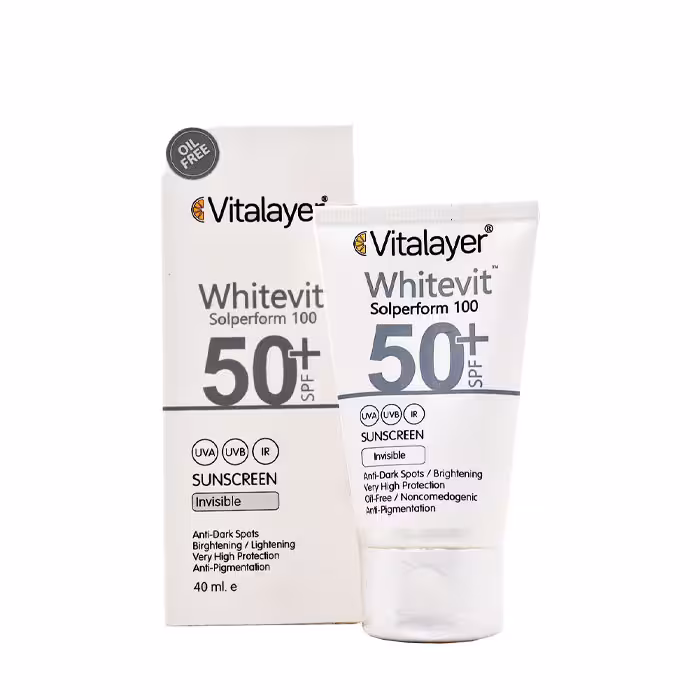فلوئید ضد آفتاب ضد لک وایت ویت ویتالیر | 40ml