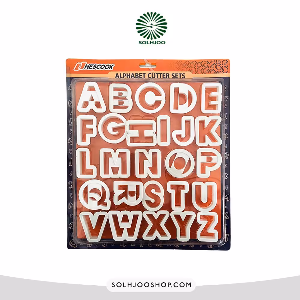 کاتر پلاستیکی حروف بزرگ انگلیسی نسکو