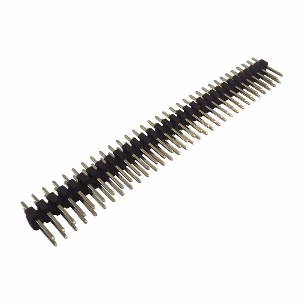پین هدر 2×40 نری 2.54mm صاف 15mm