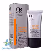 کرم ضد آفتاب پوست دارای لک SPF50 سی بی پاریس