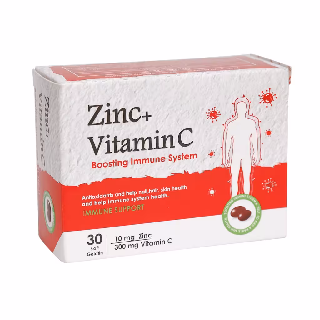 کپسول زینک و ویتامین C دانا 30 عدد