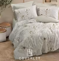 روتختی سبز دونفره طرح‌دار کاوری مدل Lucida