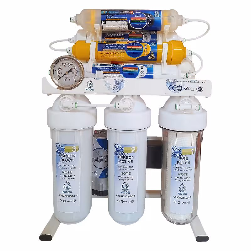 دستگاه تصفیه کننده آب نور مدل X metal m800 به همراه فیلتر بسته 4 عددی