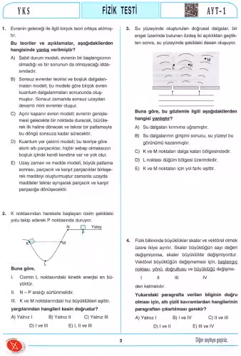 خرید و دانلود نسخه کامل کتاب Karaağaç AYT 15 Fizik Deneme 2018-19