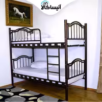 تخت خواب فلزی دو طبقه آنیسا مدل S260