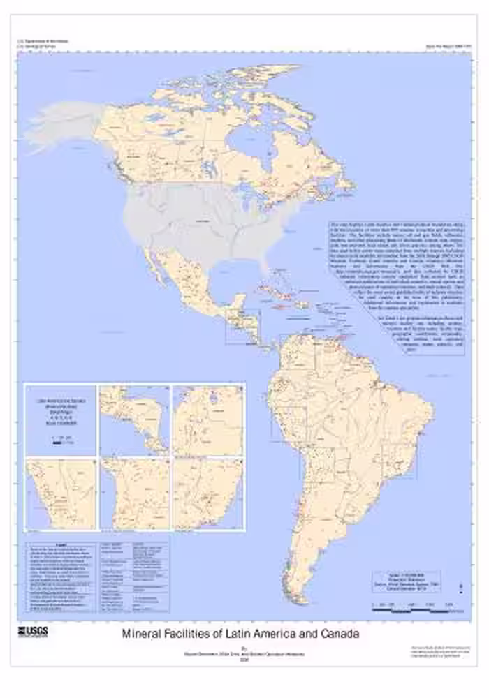 خرید و دانلود نسخه کامل کتاب Mineral Facilities of Latin America and Canada