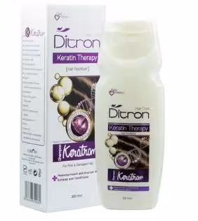 شامپو مو دیترون مدل Keratron حجم 200 میلی لیتر