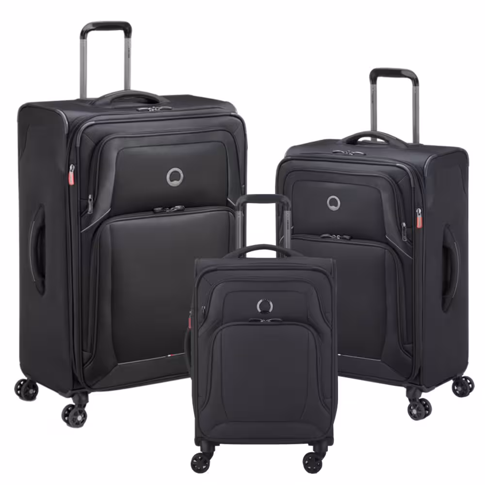 ست کامل چمدان دلسی پارچه ای مدل اپتیماکس