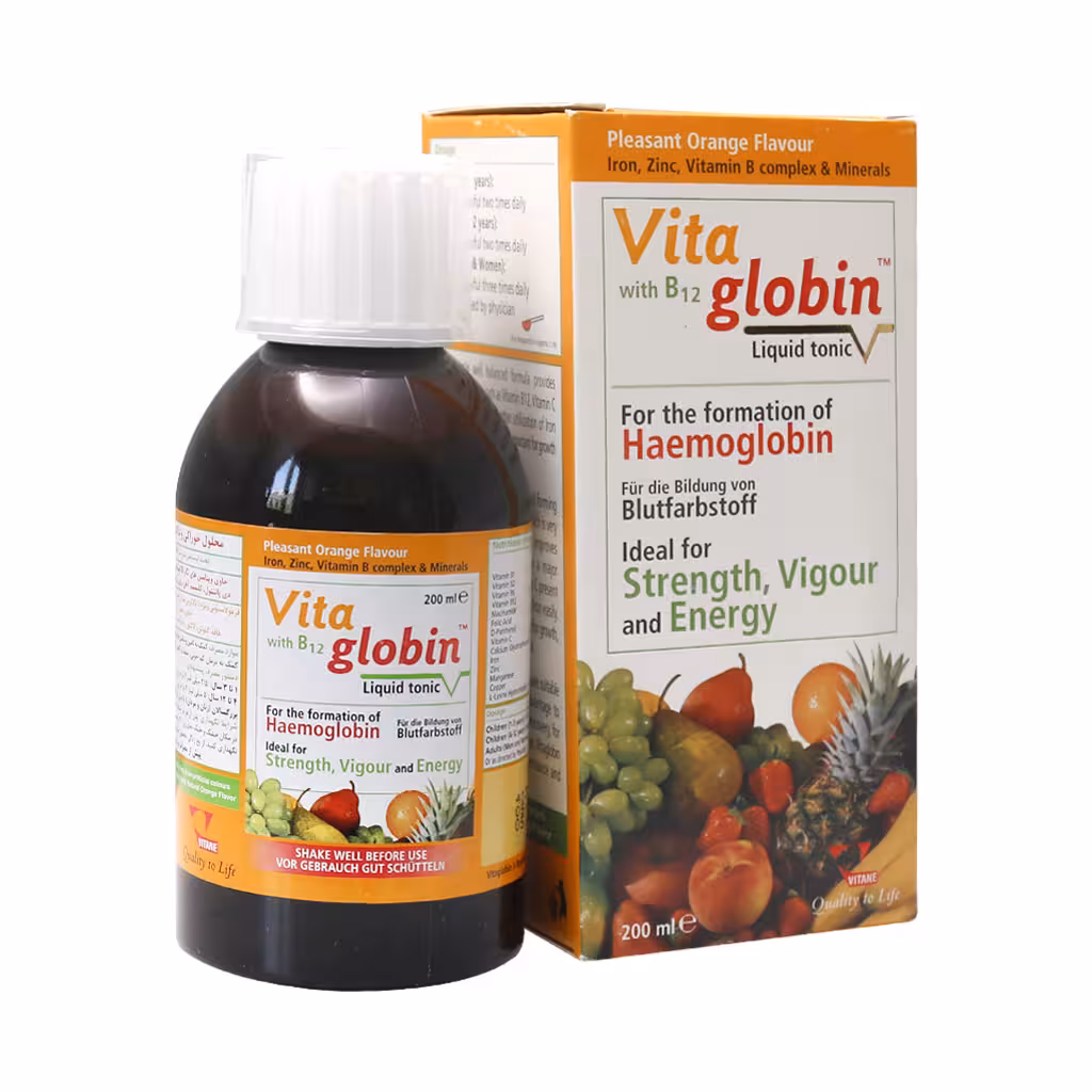 محلول خوراکی ویتاگلوبین VITAGLOBIN LIQUID TONIC