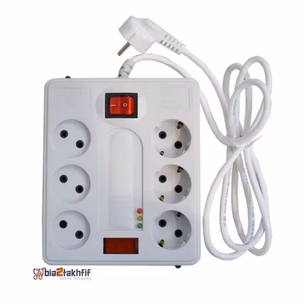 چندراهی برق و محافظ مدل PE2060 پارت الکتریک