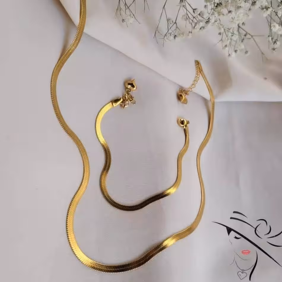 ست گردنبند ودسستبند ماری