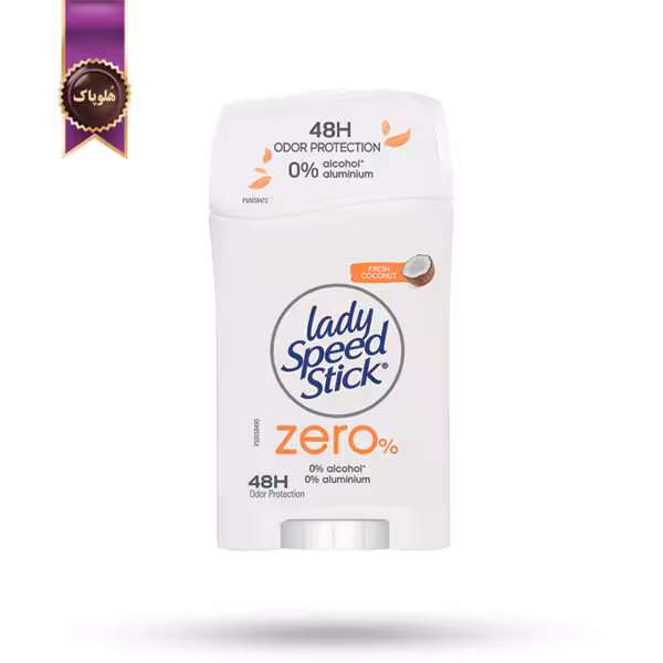 مام استیک ضد تعریق لیدی اسپید Lady Speed مدل زیرو نارگیل تازه Fresh Coconut وزن 45 گرم (اورجینال)