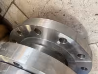 فلنج گلودار 8 اینچ استنلس استیل ریس فیس رده 20 کلاس 300  B16.5 از جنس  A SA182/F316