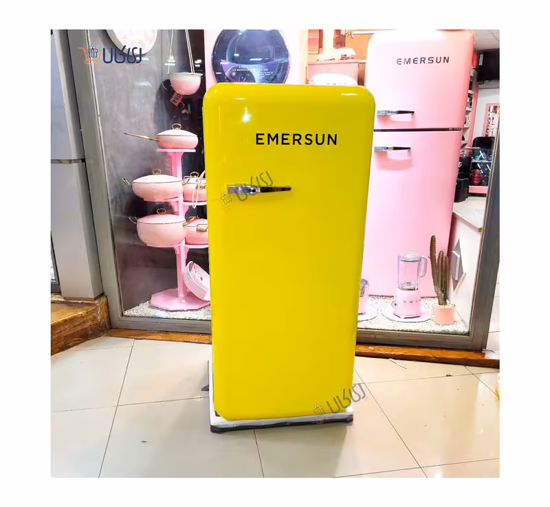 یخچال کلاسیک امرسان 10 فوت زرد مدل نانو پلاس