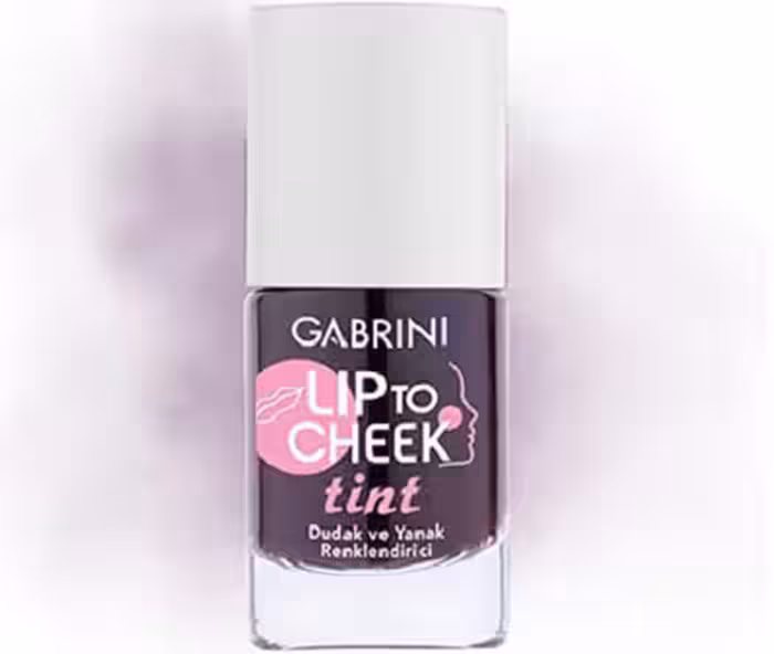 گابرینینی تینت لب قرمز گیلاسی CHERRY RED (Gabrini lip and cheek tint – cherry red color)
